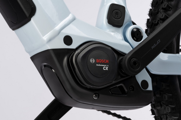 E-Bike Pedelec Ghost "E-ASX ADVANCED HIGH" - snow blue/shadow gray - glossy